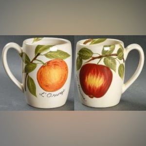 Tabletops Unlimited, Le Fruit | Replacements, Ltd - Coffee Mug - Vintage Fruit